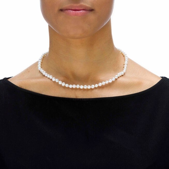 3 Piece Cultured Freshwater Pearl Necklace Bracelet and Earrings Set .925 Silver, WHITE, alternate image number null