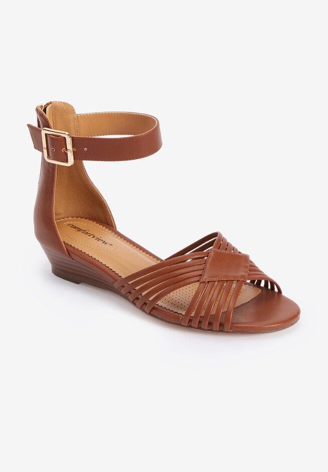 The Gretchen Sandal, COGNAC, hi-res image number null
