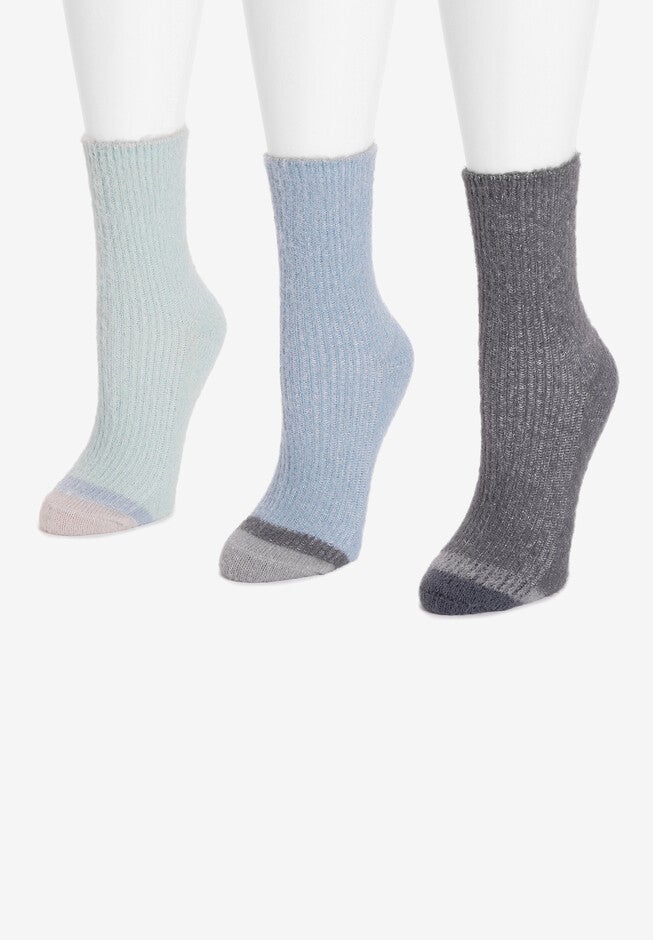 3 Pair Pack Sparkle Socks, , alternate image number null