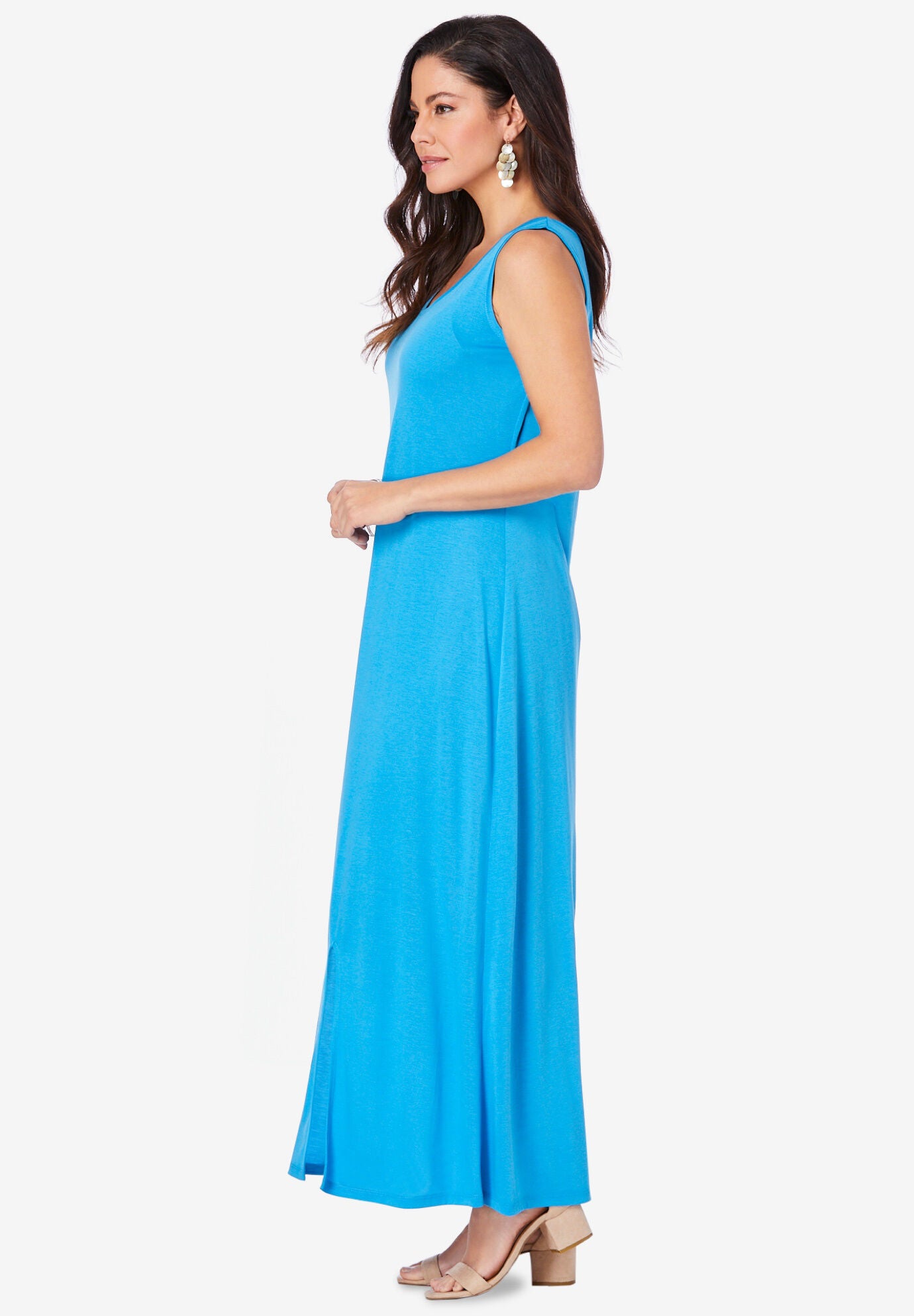 Breezy Knit Maxi Dress, , alternate image number 2