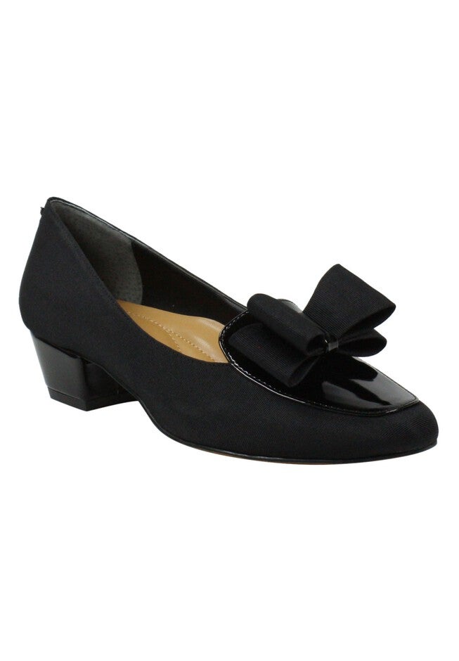 Quintino Pump, BLACK GROSGRAIN, hi-res image number null