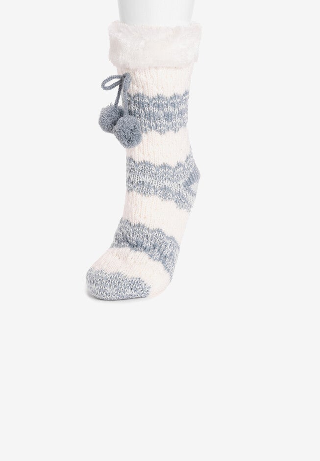 Textured Cabin Socks, , alternate image number null