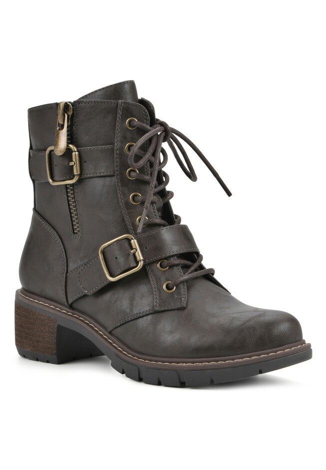 Crank Bootie, DARK BROWN SMOOTH, hi-res image number null