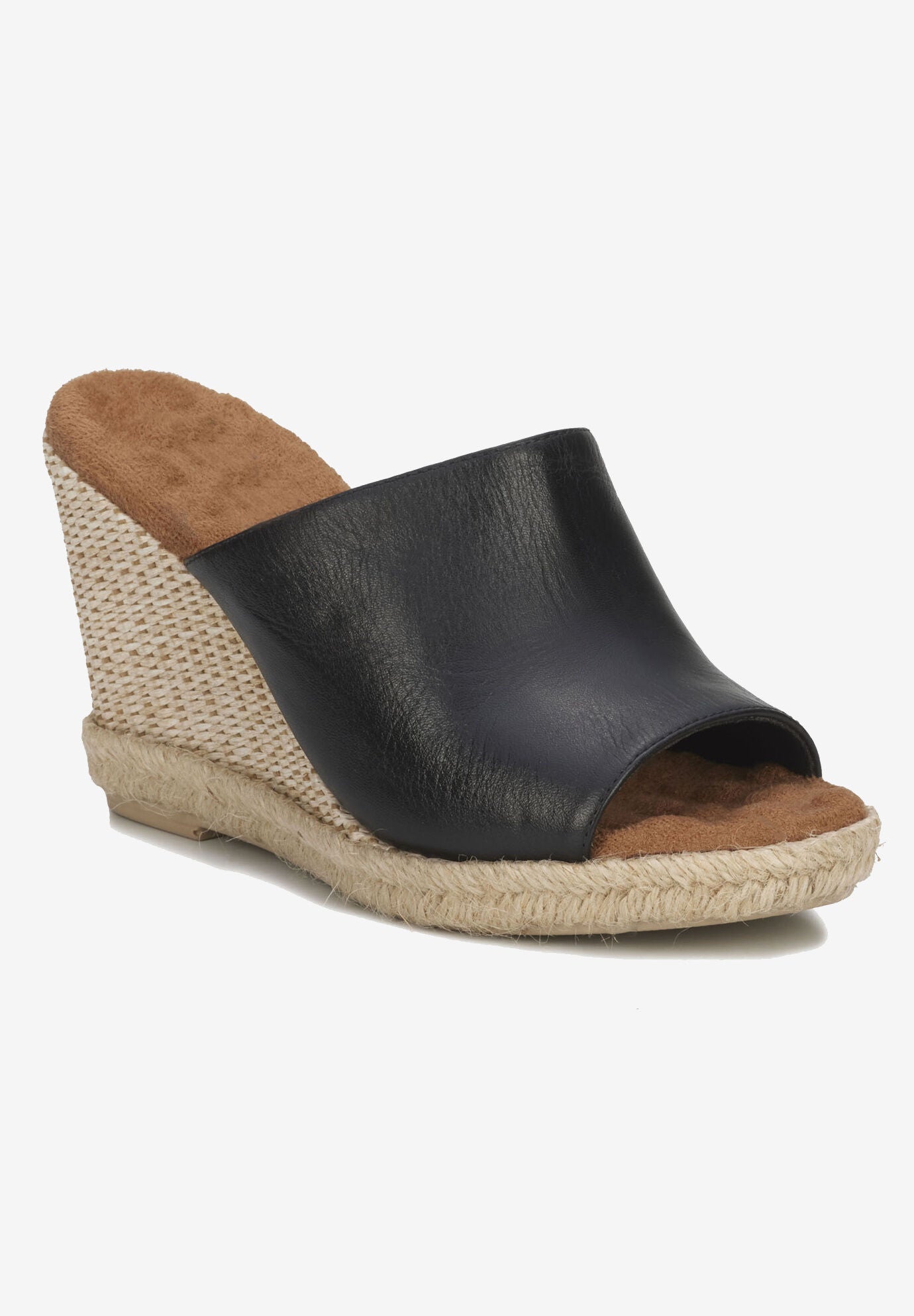 Kinsley Sandal, BLACK NAPA LEATHER, hi-res image number 0