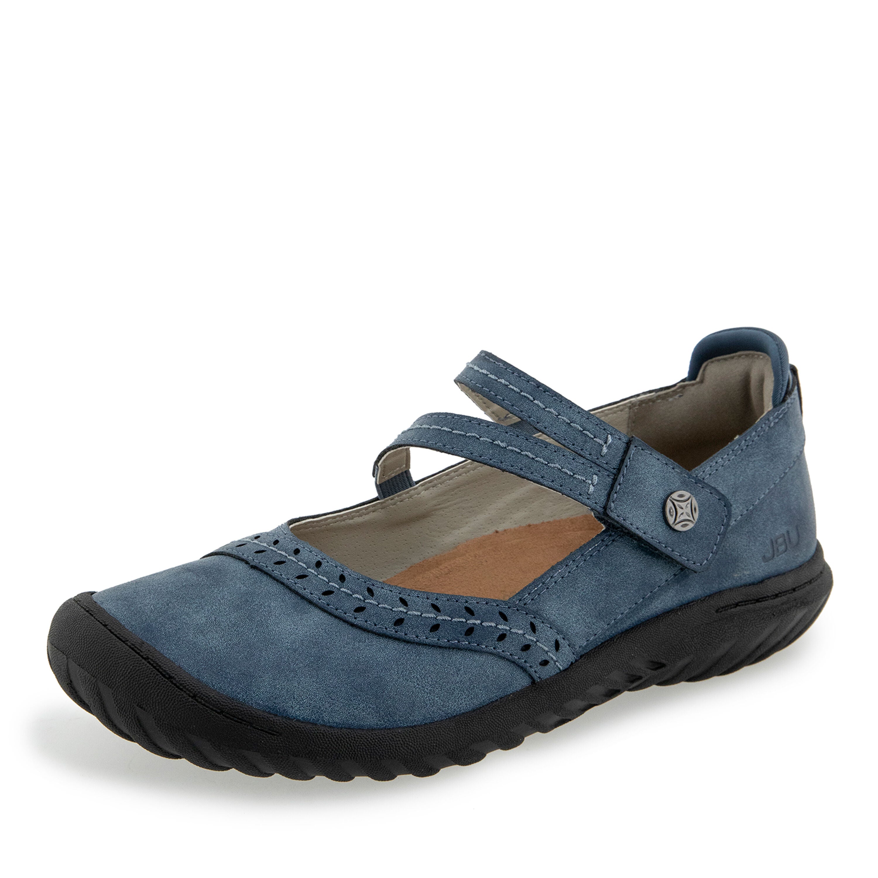 Adeline Casual Mary Jane Flat, DENIM, alternate image number 6