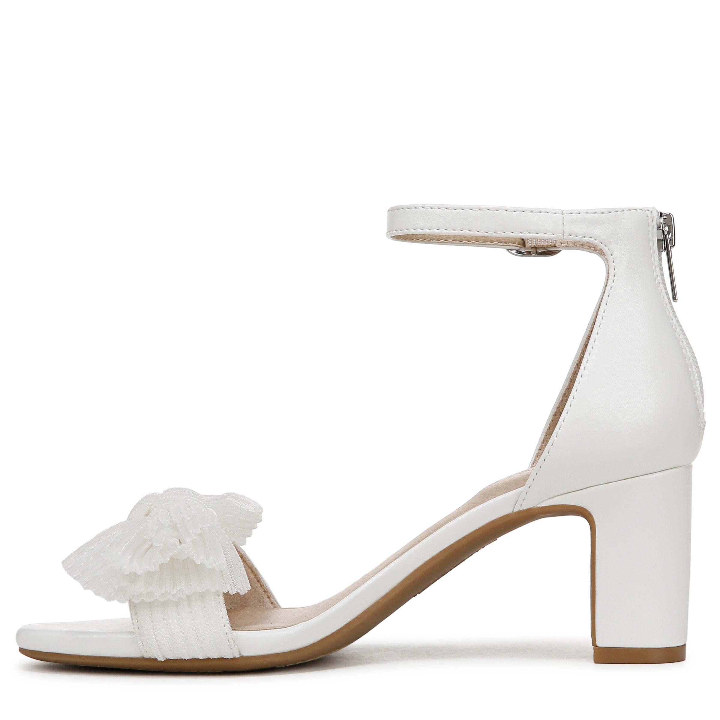 Florencebow Sandal, WHITE, alternate image number 5
