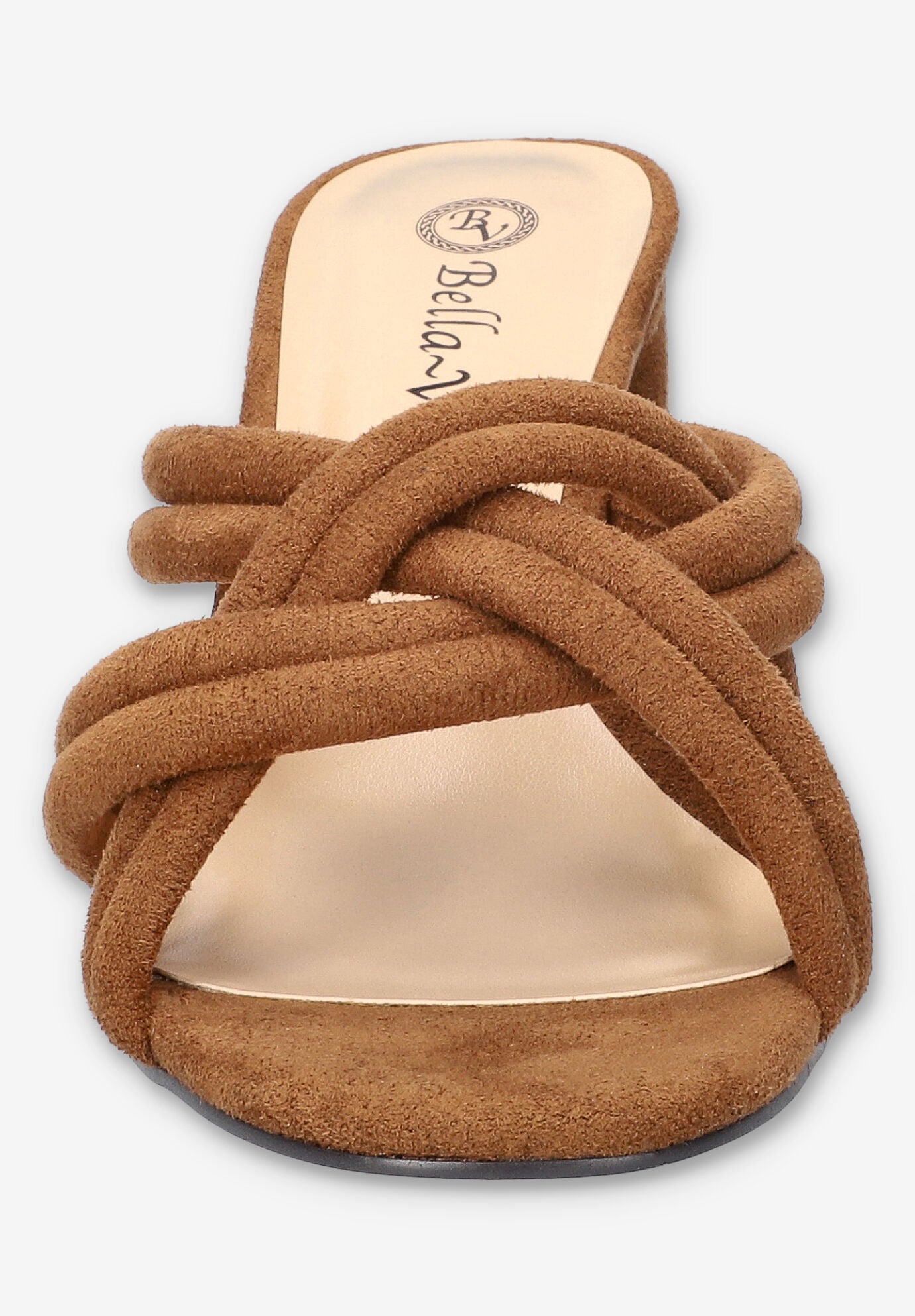 Carmen Heeled Sandal, COGNAC SUEDE, on-hover image number 1