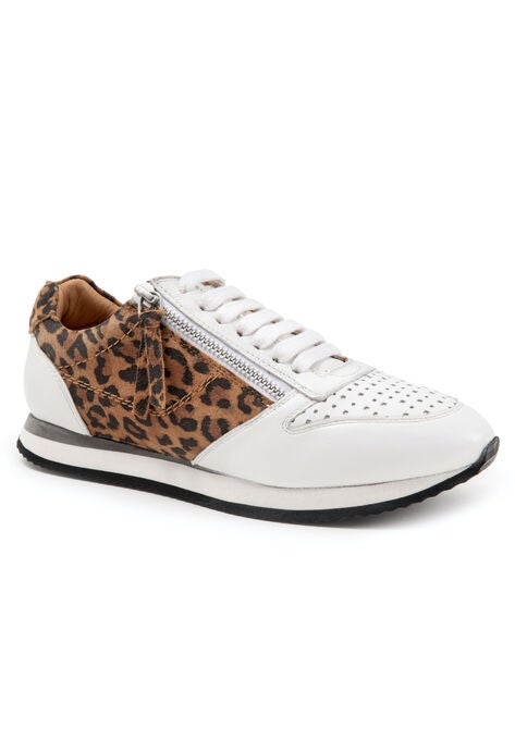 Infinity Sneaker, WHITE TAN CHEETAH, hi-res image number null