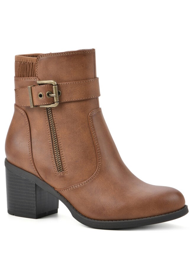 Dessert Bootie, DARK BROWN SMOOTH, hi-res image number null