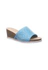 Evan Slides , BLUE, hi-res image number null