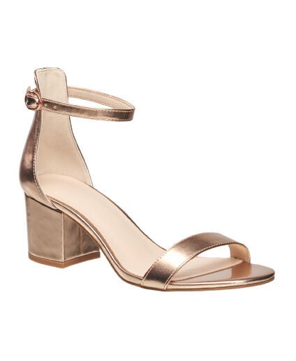Practical Heel Sandal, ROSE GOLD, hi-res image number 0