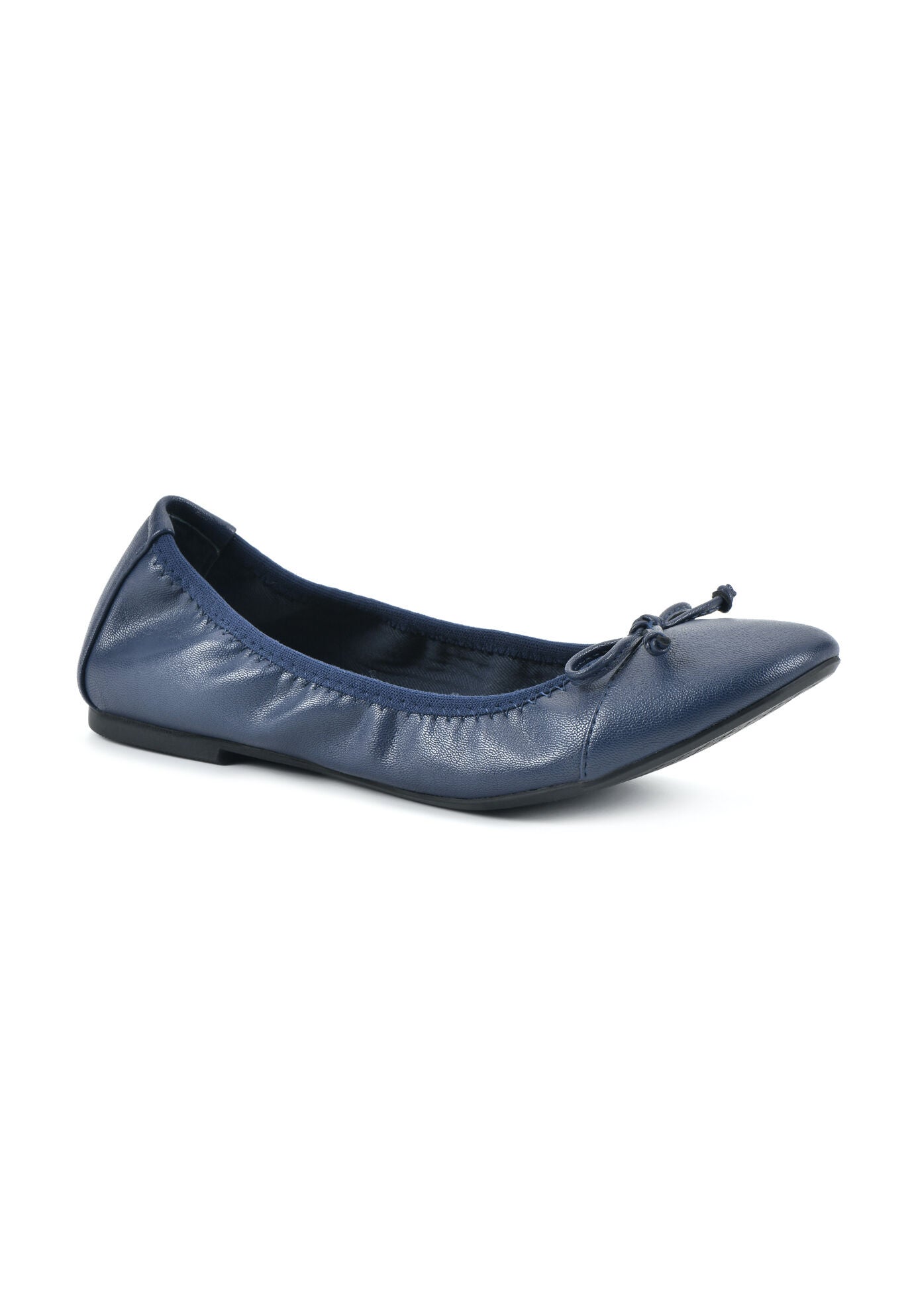 White Mountain Sunnyside Ii Ballet Flat, NAVY SMOOTH, hi-res image number 0