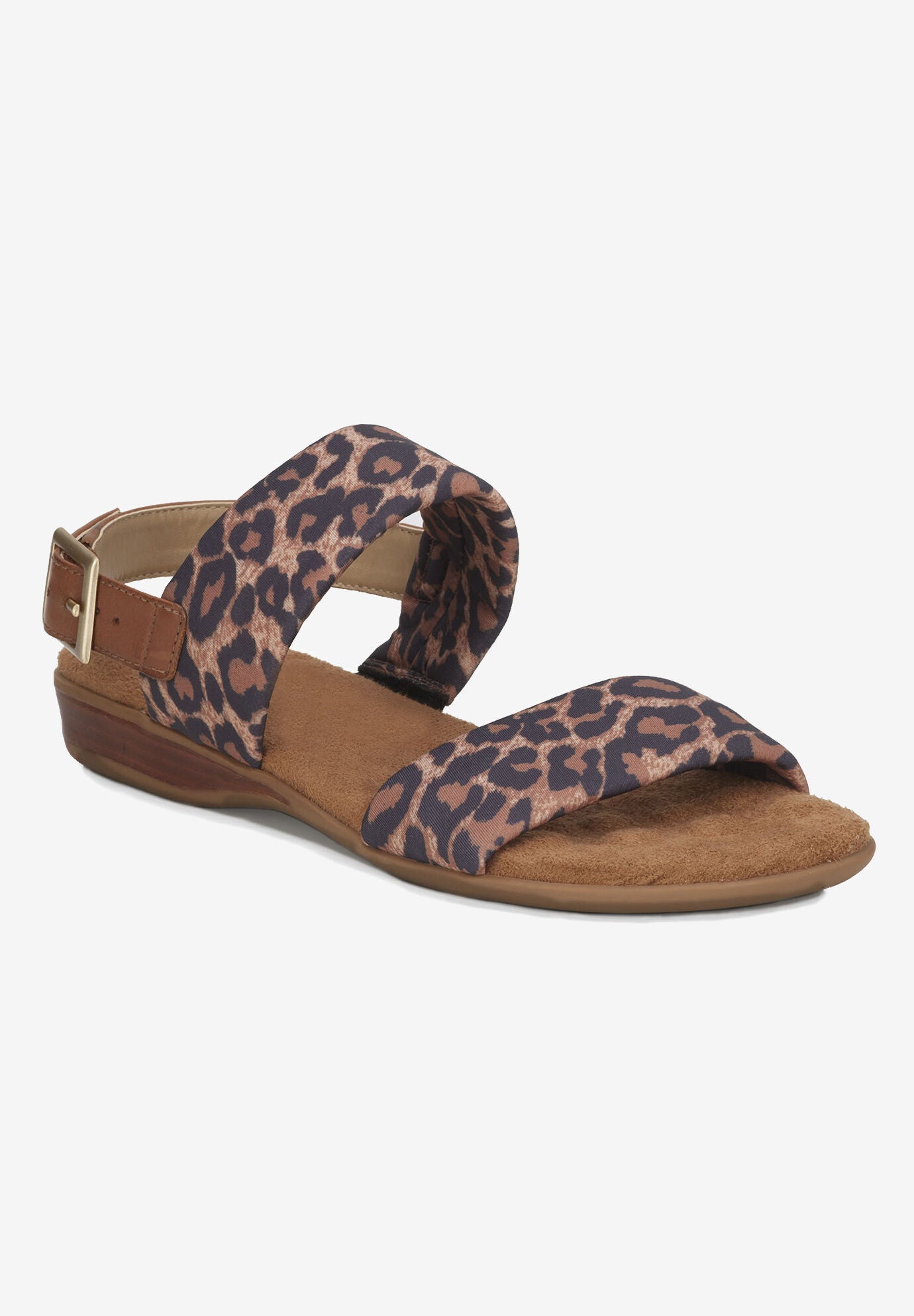 Cabana Sling Back Sandal, LEOPARD LUGGAGE LEATHER, hi-res image number 0