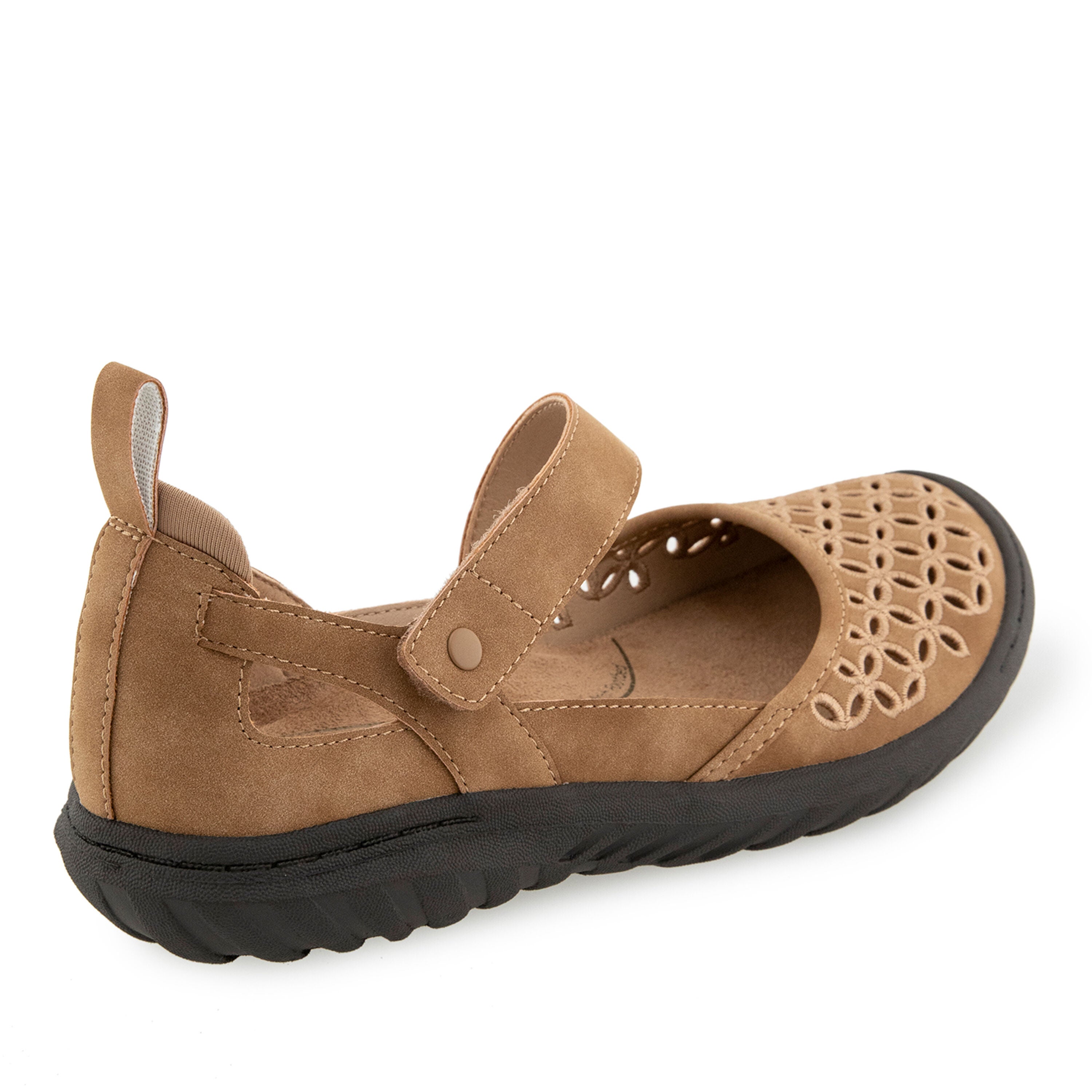 Bianca Hook and Loop Mary Jane, TAN, on-hover image number 1