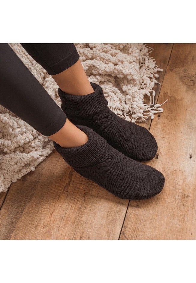 Cuff Bootie Slippers, , alternate image number null