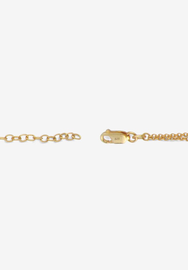 1.85 Cttw. Princess-Cut Cubic Zirconia Gold-Plated Silver Ankle Bracelet 11 inches Jewelry, , on-hover image number null