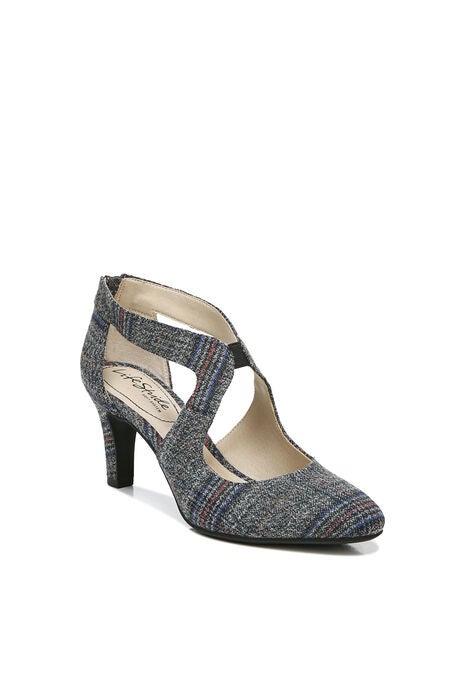 Giovanna 2 Slingback Pump, GREY PLAID, hi-res image number null