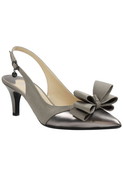 Gabino Pumps by J. Renee®, PEWTER POWDER, hi-res image number null