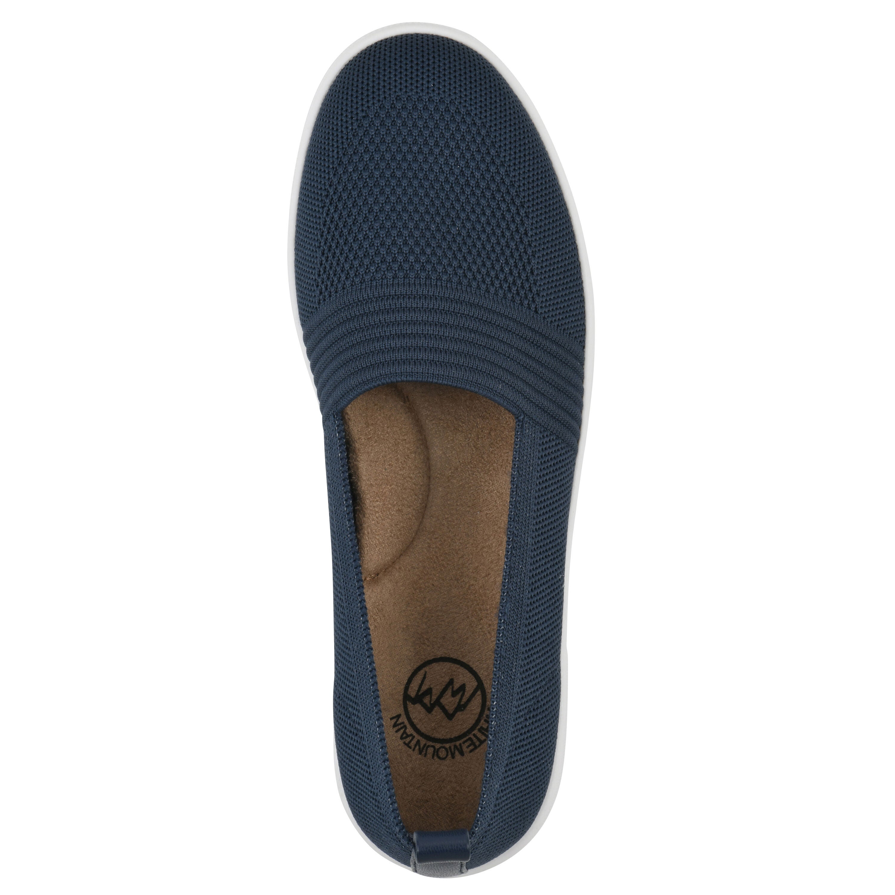 Upright Slip On Sneaker, NAVY FABRIC, alternate image number 4