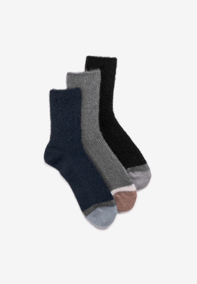 3 Pair Pack Sparkle Socks, CLASSIC, hi-res image number null