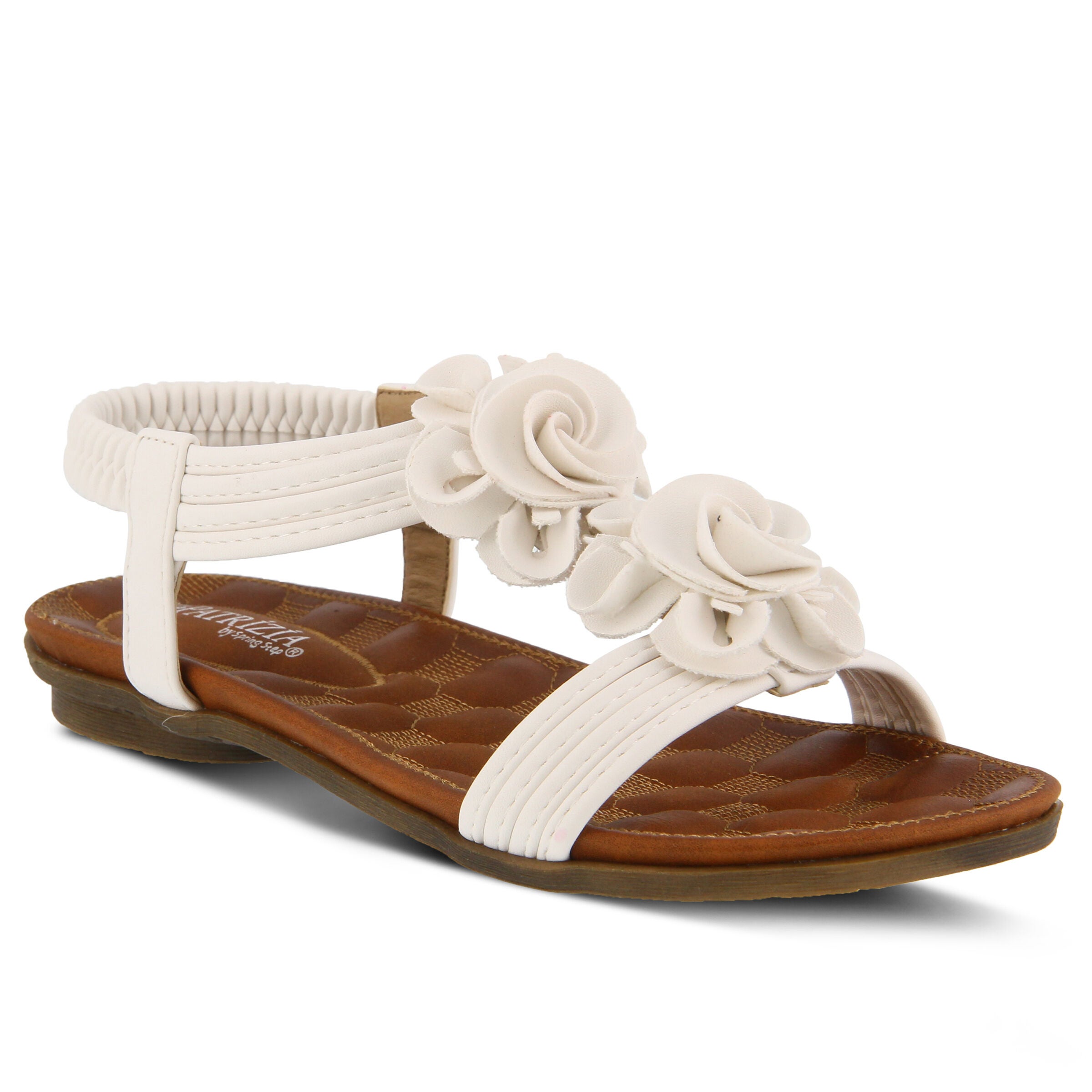 Nectarine T-Strap Thong Sandal, WHITE, hi-res image number 0