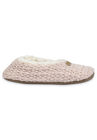 Textured Knit Ballerina Slipper, , alternate image number null