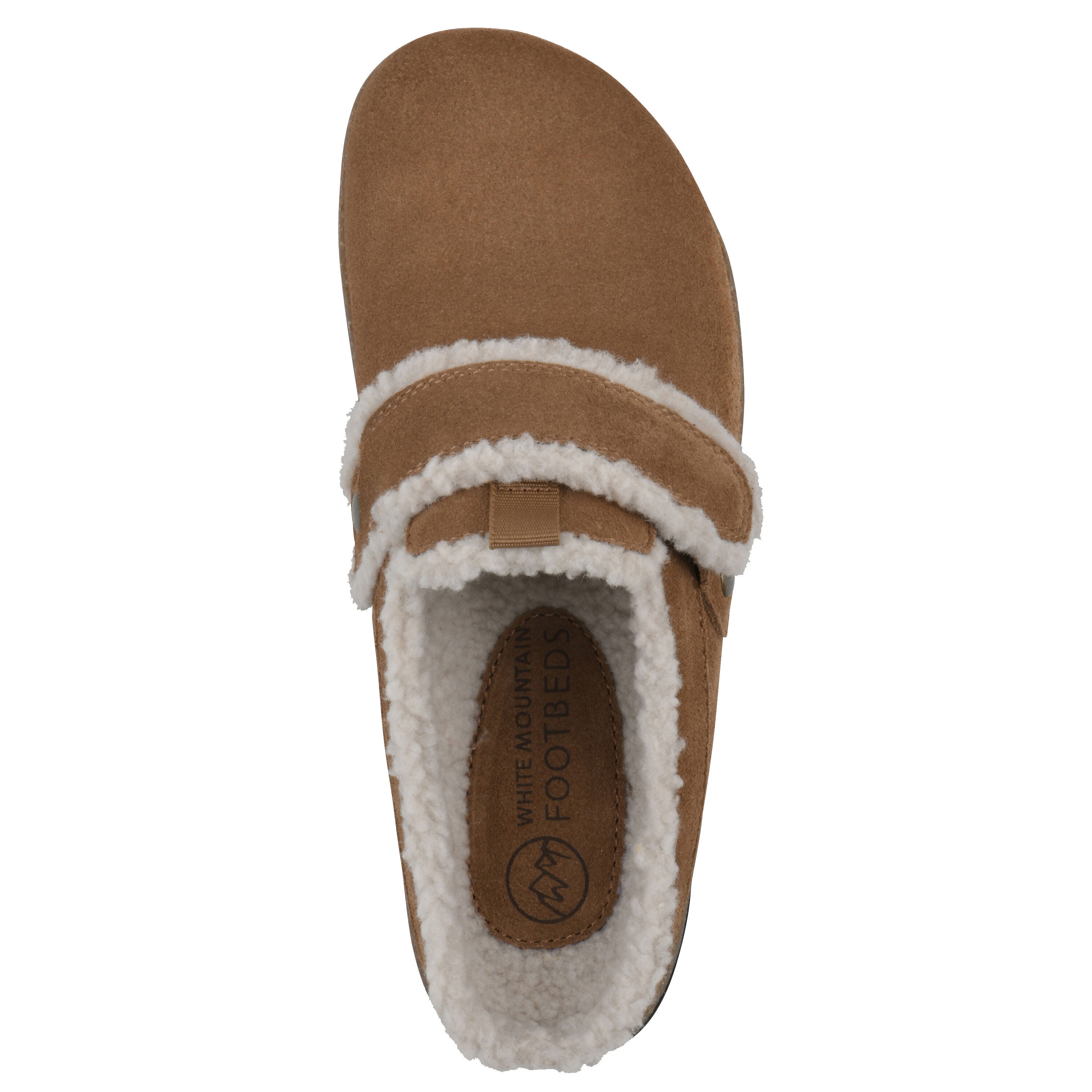 Baylen Footbeds Clog, CHESTNUT SUEDE, alternate image number 4