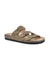 Greatest Footbed Sandal, TAN PRINT LEATHER, hi-res image number null