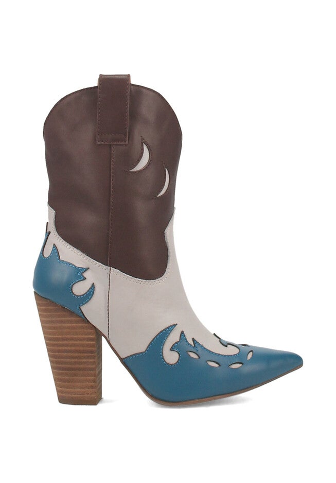 Saucy Mid Calf Western Boot, , alternate image number null