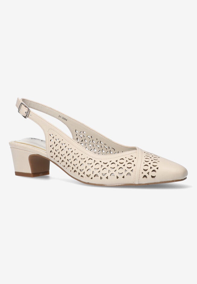 Portrait Slingback, BONE, hi-res image number 0