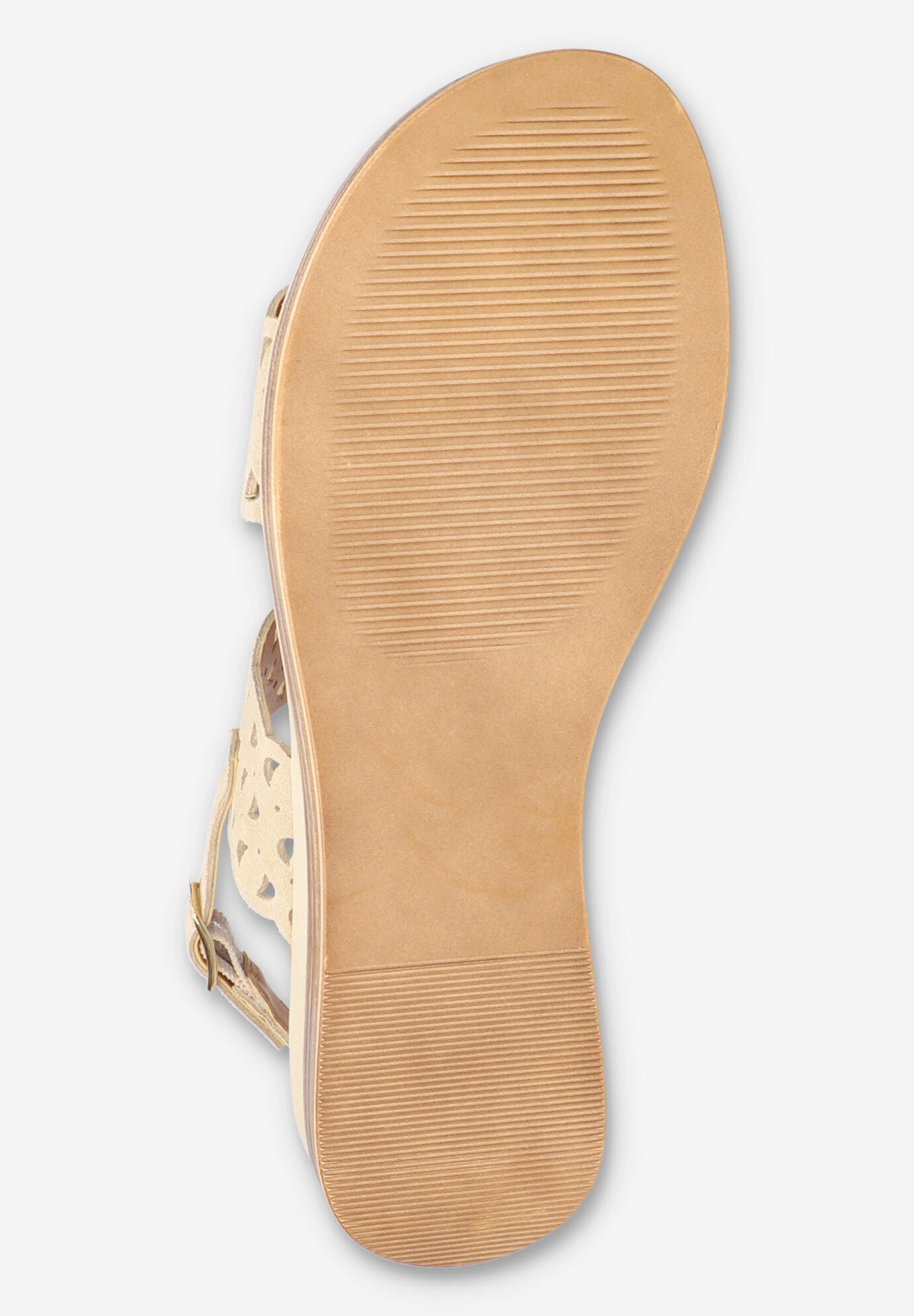 Zoe-Italy Wedge Sandal, STONE SUEDE LEATHER, alternate image number 5