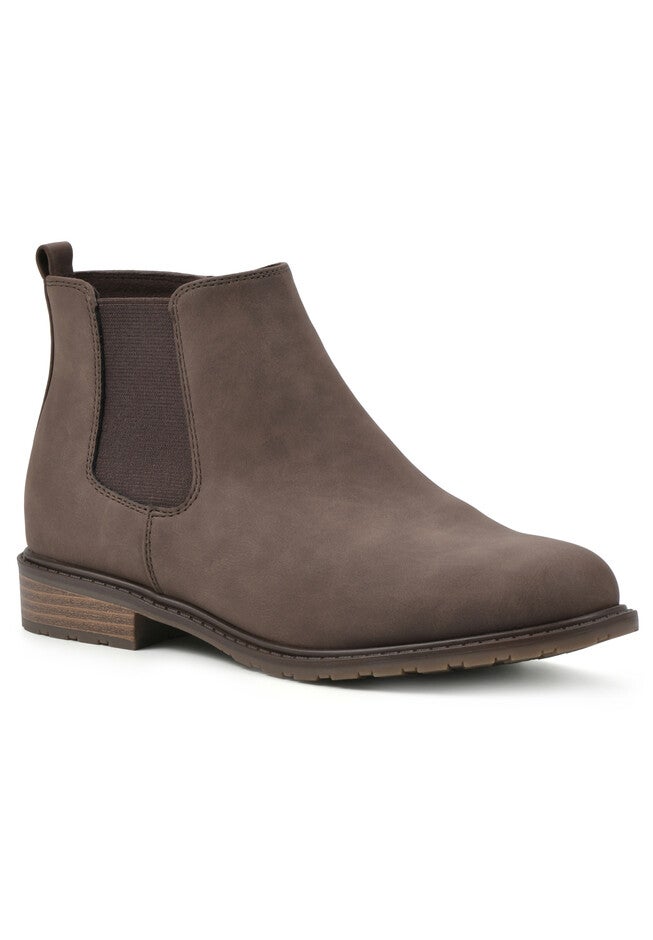 Caching Bootie, BROWN SMOOTH, hi-res image number null