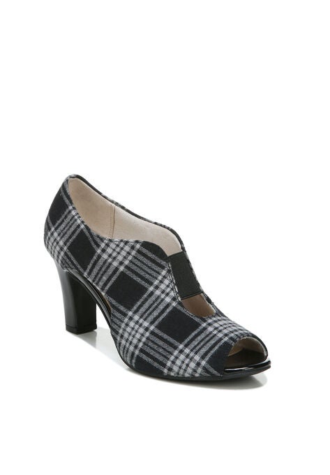 Carla Pump, BLACK MULTI PLAID, hi-res image number null