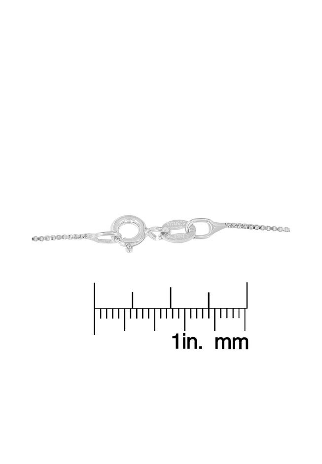 Silver 1/10 Cttw Diamond Heart Pendant Necklace, , alternate image number 5