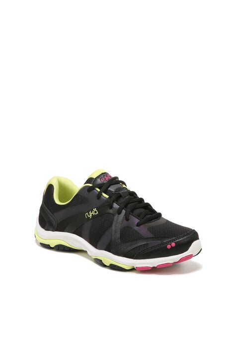 Influence Sneakers by Ryka®, BLACK FABRIC, hi-res image number null