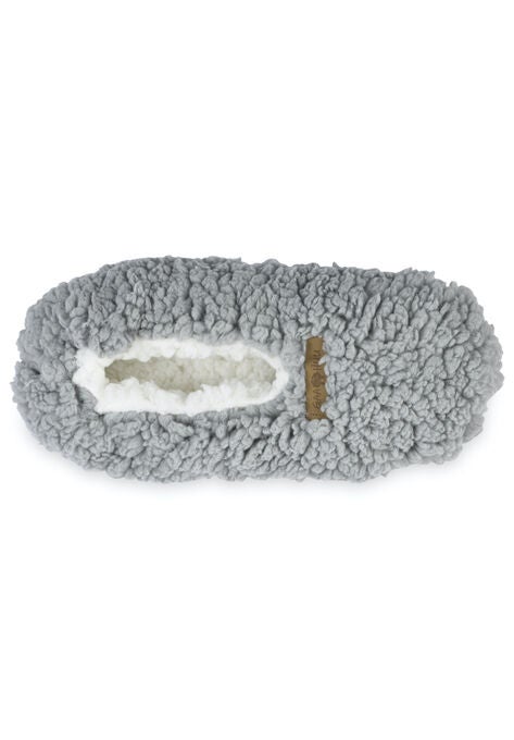 Faux Shearling Ballerina Slipper, , alternate image number null
