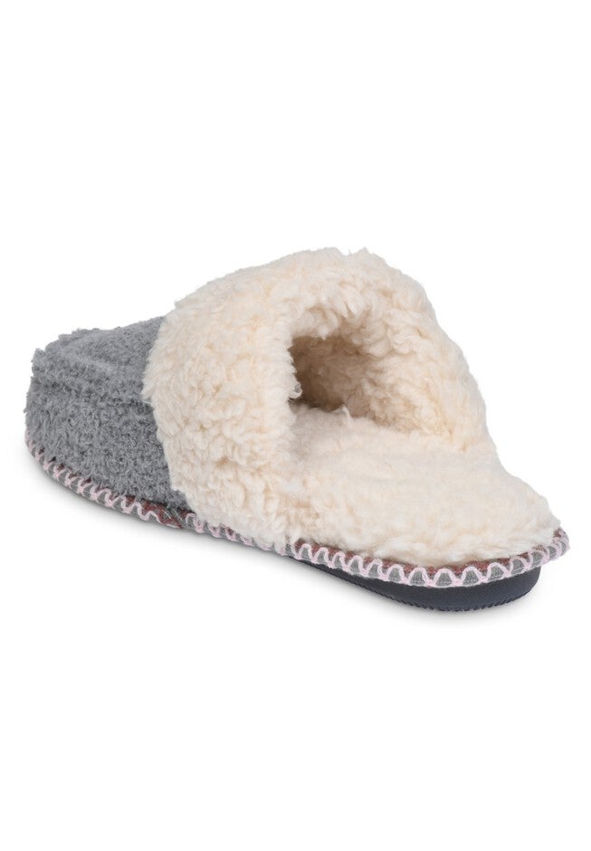 Cozee Fleece Mocassin Scuff Slipper, , on-hover image number 1