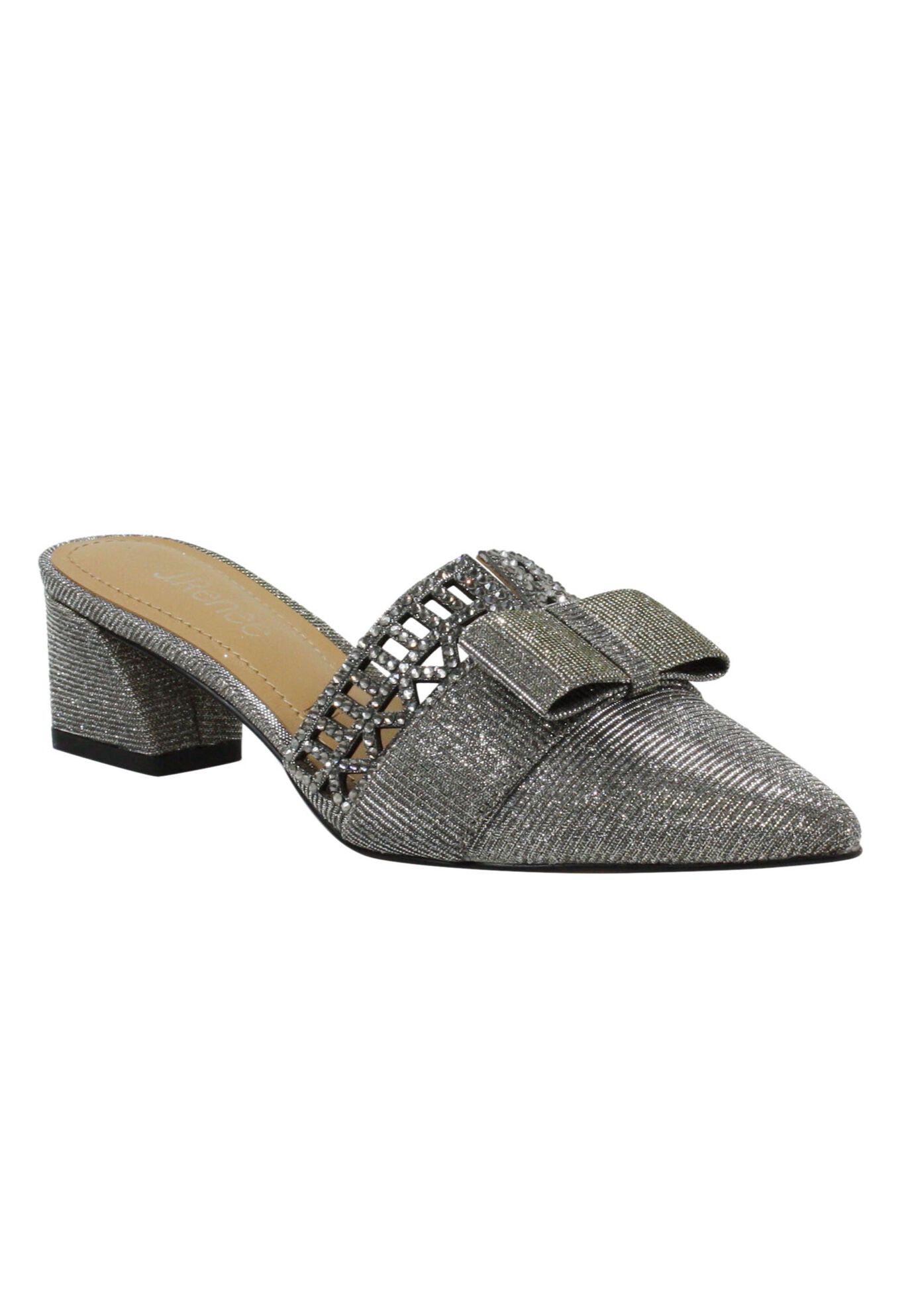 Randa Pumps And Slings , PEWTER GLITTER, hi-res image number 0