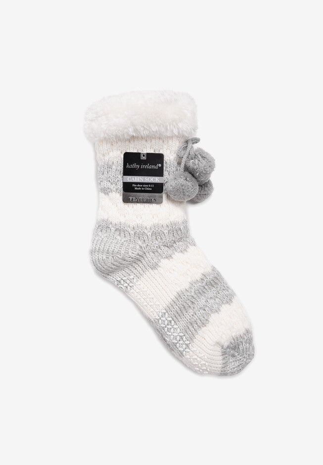 Textured Cabin Socks, , alternate image number null