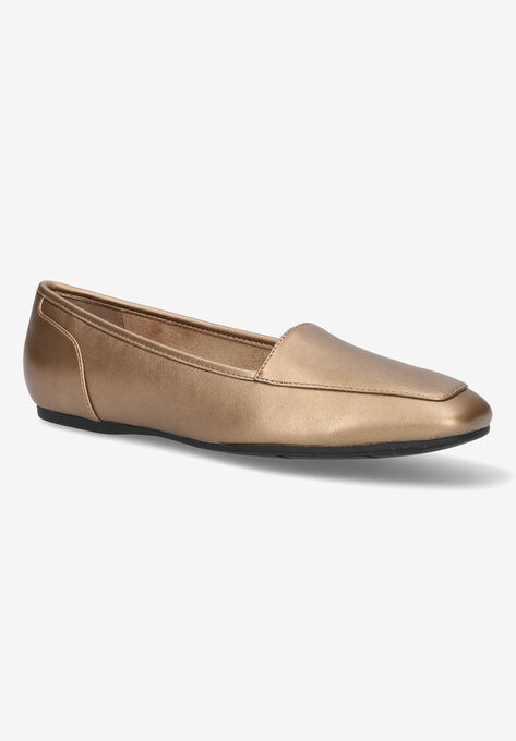 Thrill Pointed Toe Loafer, BRONZE, hi-res image number null