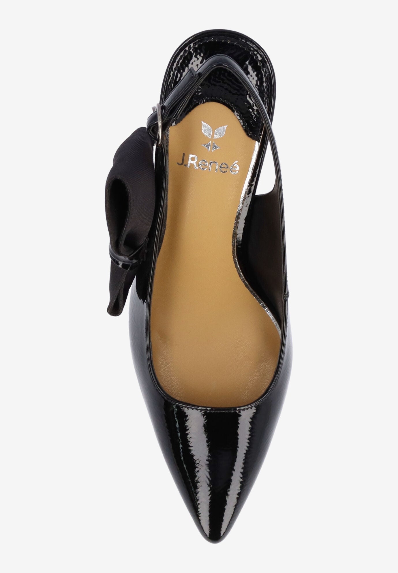 Rowin Slingback Pump, BLACK, alternate image number 2