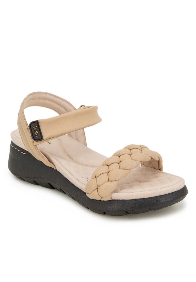 Vicky Wedge Sandal, NUDE, hi-res image number null