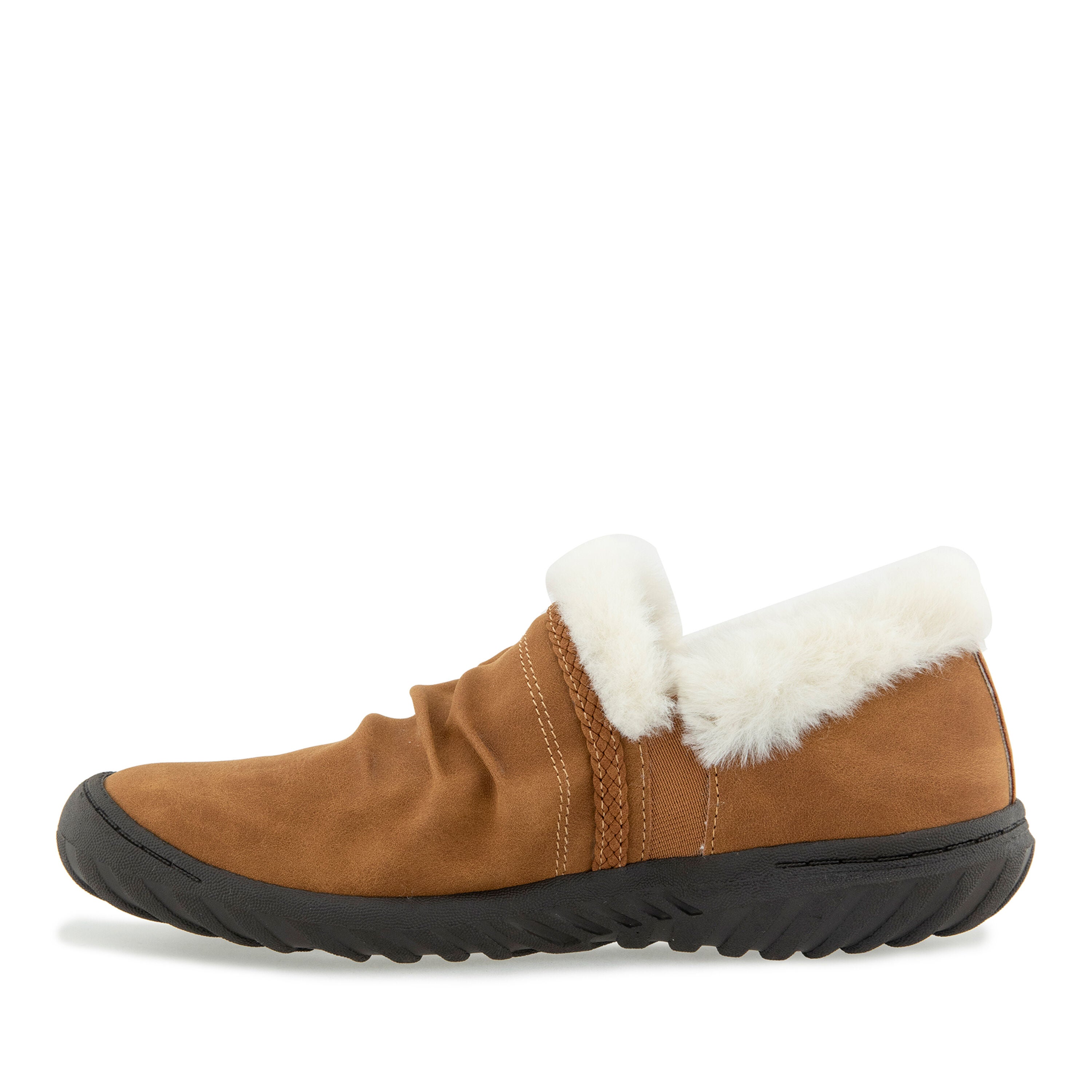 Reese Water Resistant Closed Casual Flat, TAN, alternate image number 3