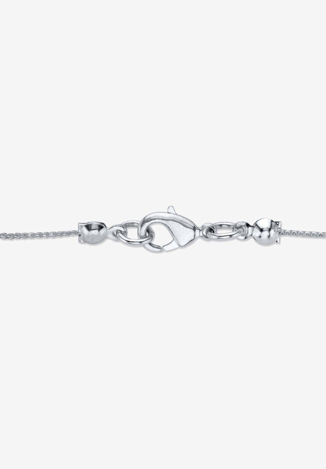 Simulated Black Onyx And Pearl Silvertone Beaded Multi-Strand Necklace 70 inches, , on-hover image number 1