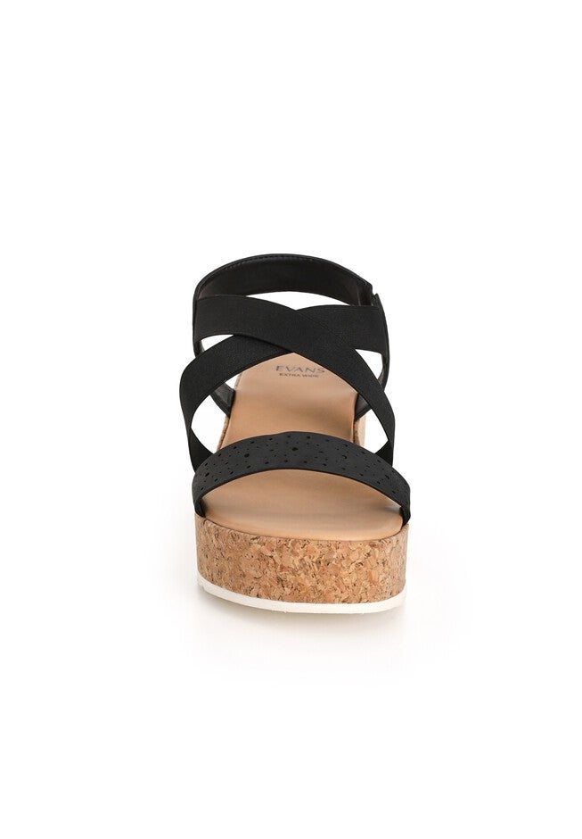 Phoebe Flatform, BLACK, alternate image number null