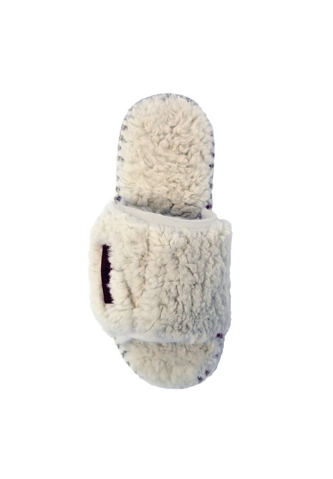 Berber Adjustable Scuff Slipper, , alternate image number 4