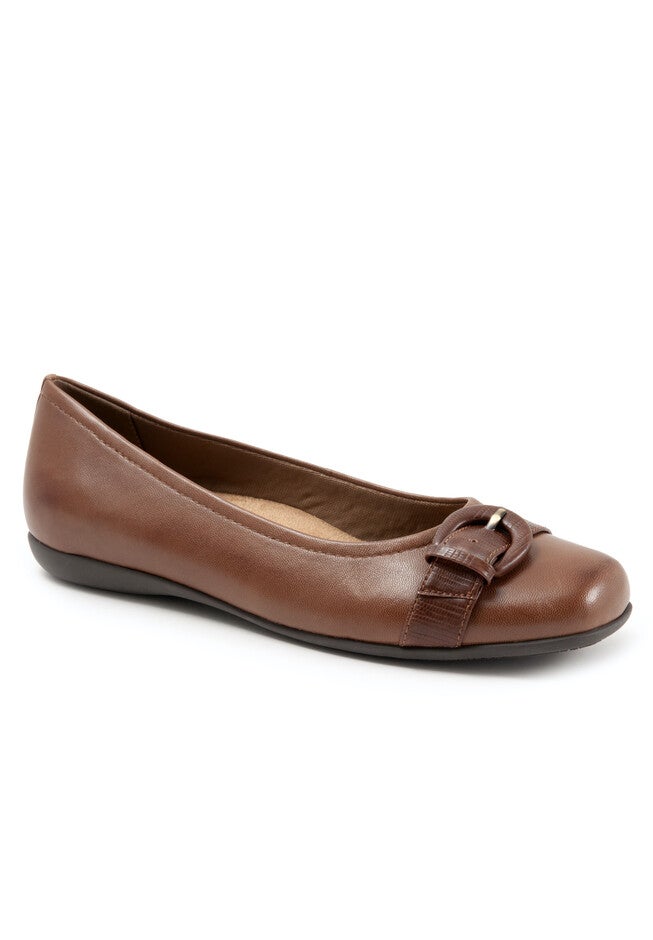 Sylvia Ballet Flat, SADDLE, hi-res image number 0