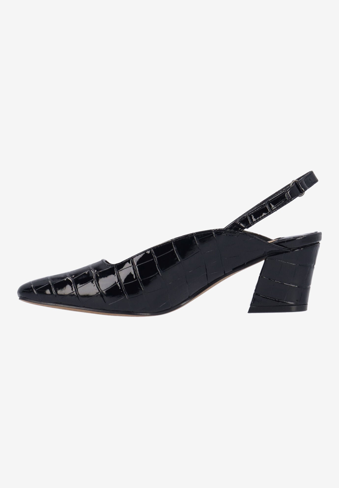 Stasia Slingback Pump, BLACK, alternate image number 4