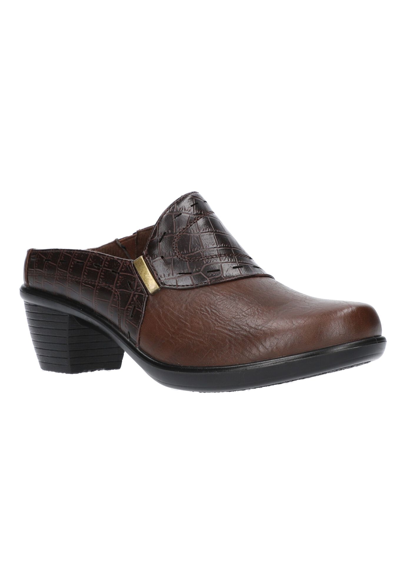 Cynthia Slide , TAN BROWN CROCO, hi-res image number 0