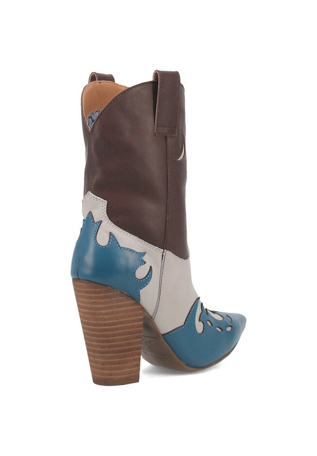 Saucy Mid Calf Western Boot, , alternate image number null